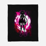 Cosmic Cat-none fleece blanket-fanfreak1