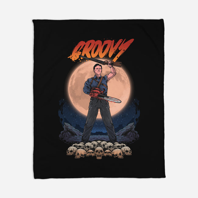 It's Groovy-none fleece blanket-Superblitz