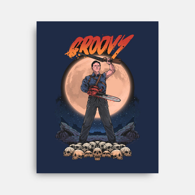 It's Groovy-none stretched canvas-Superblitz