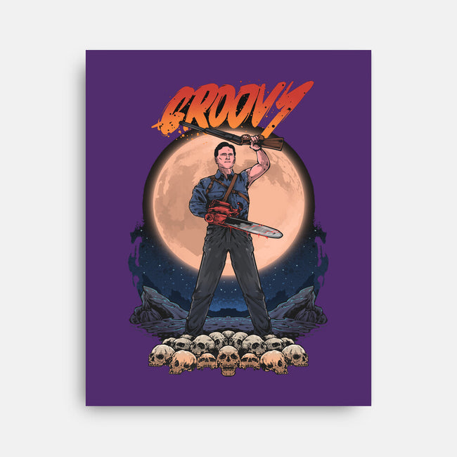 It's Groovy-none stretched canvas-Superblitz