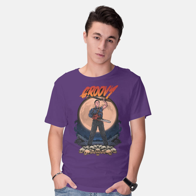It's Groovy-mens basic tee-Superblitz