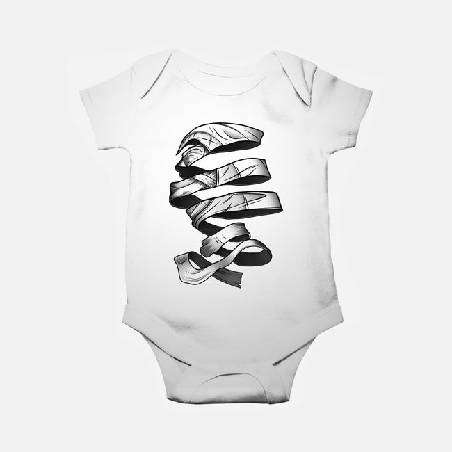 Unravelling Moon-baby basic onesie-drbutler