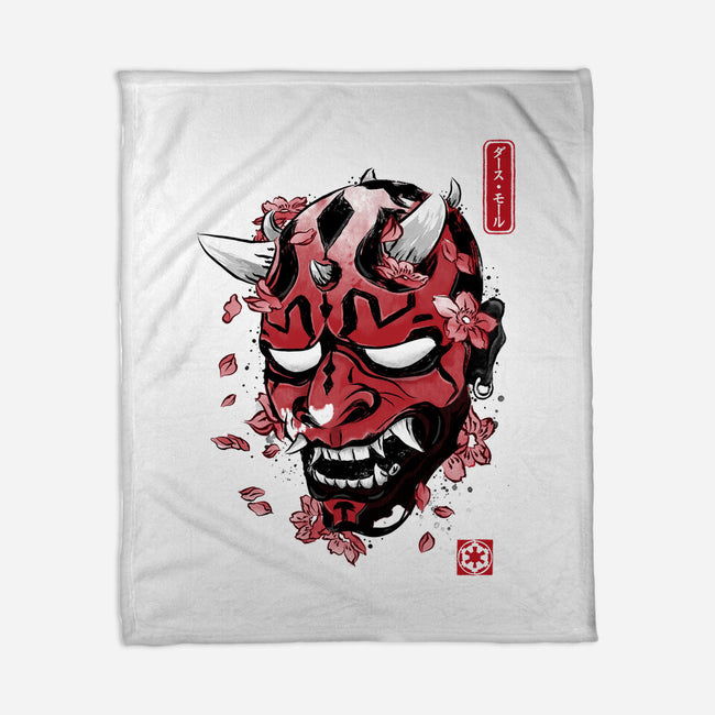 Darth Oni-none fleece blanket-DrMonekers
