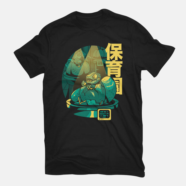 Velociraptor Nursery-youth basic tee-Sketchdemao