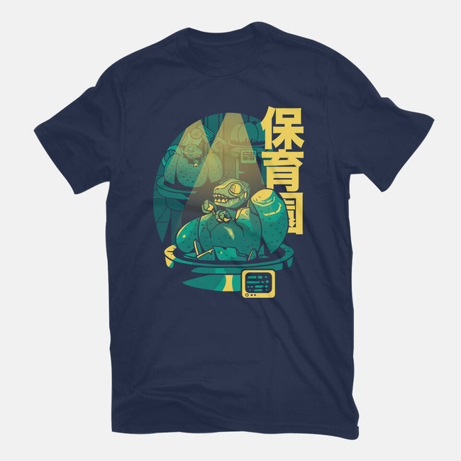 Velociraptor Nursery-mens premium tee-Sketchdemao