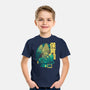 Velociraptor Nursery-youth basic tee-Sketchdemao