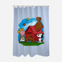 Charlie And The Holy Grail-none polyester shower curtain-drbutler