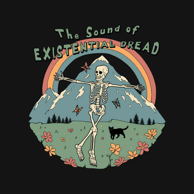 The Sound Of Existential Dread-womens off shoulder tee-vp021