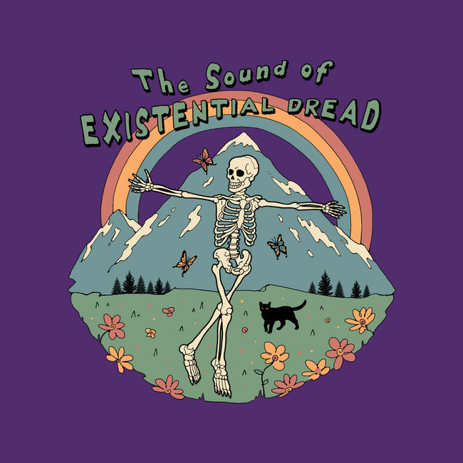 The Sound Of Existential Dread-womens off shoulder tee-vp021