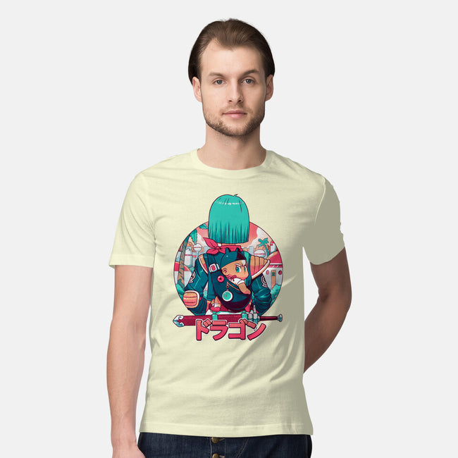 A Summer Dragon-mens premium tee-Bruno Mota