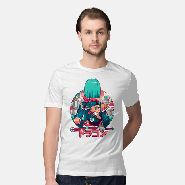 A Summer Dragon-mens premium tee-Bruno Mota