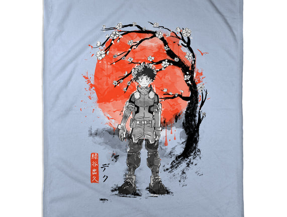 Deku At Sakura Tree