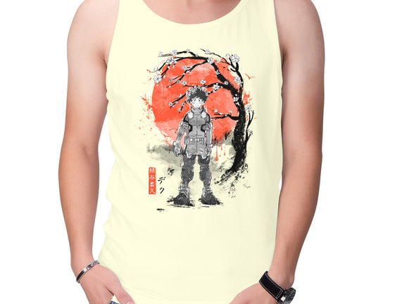 Deku At Sakura Tree