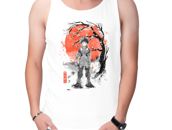 Deku At Sakura Tree