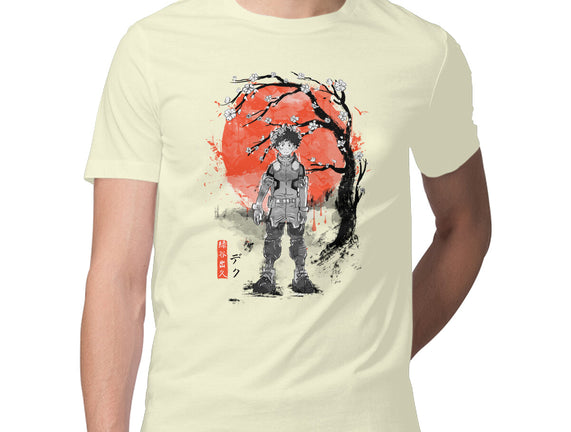 Deku At Sakura Tree