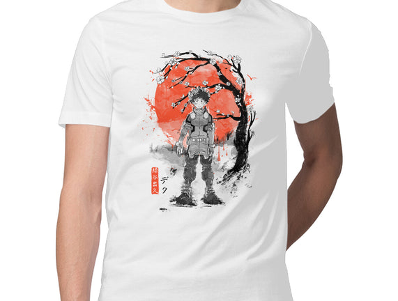Deku At Sakura Tree