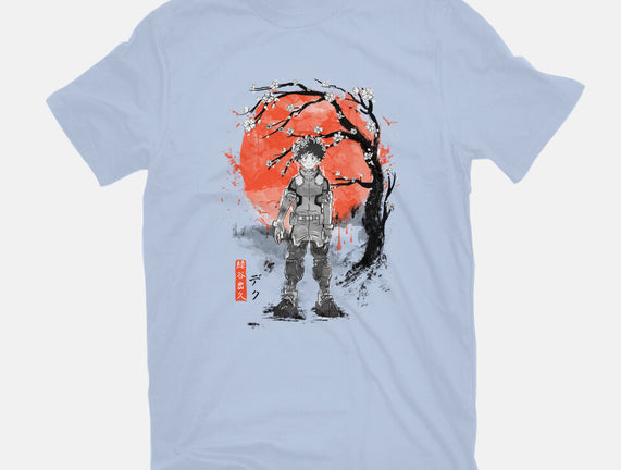 Deku At Sakura Tree