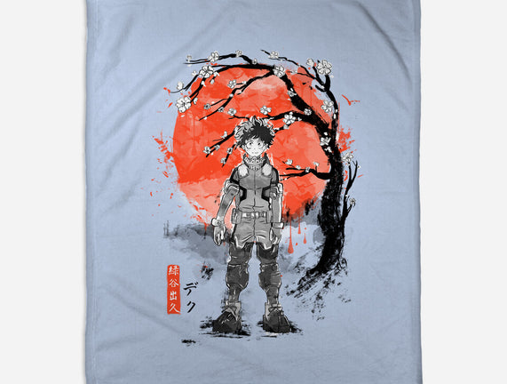 Deku At Sakura Tree