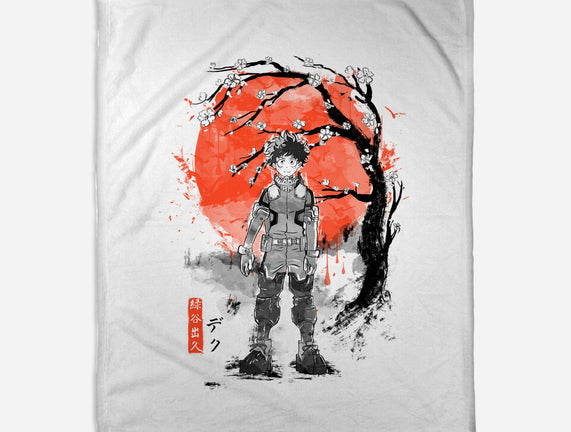 Deku At Sakura Tree