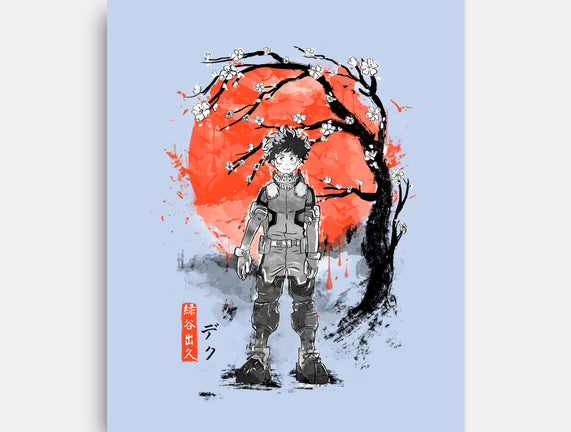 Deku At Sakura Tree