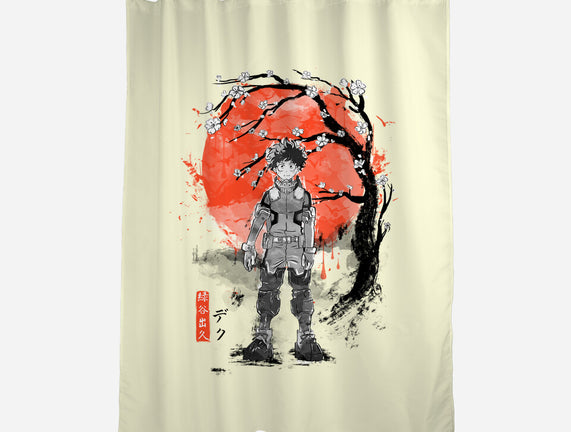 Deku At Sakura Tree