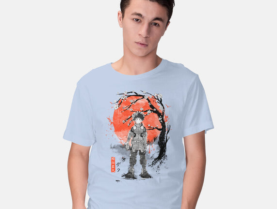 Deku At Sakura Tree