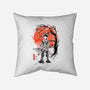 Deku At Sakura Tree-none removable cover w insert throw pillow-IKILO