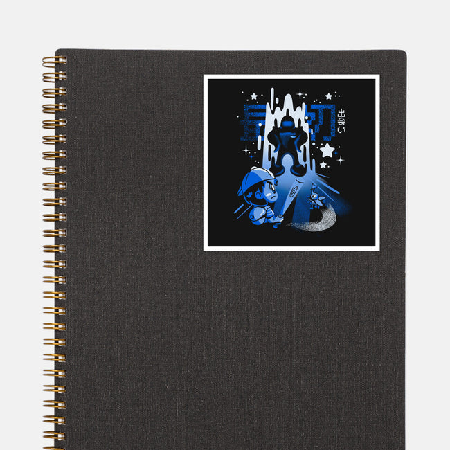 First Encounters-none glossy sticker-Sketchdemao