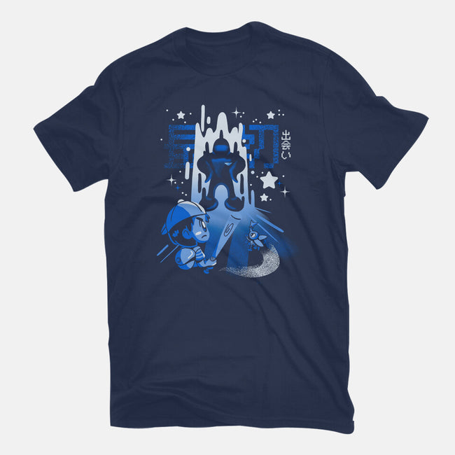 First Encounters-mens premium tee-Sketchdemao