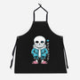 Sans Lazy Bones-unisex kitchen apron-Alundrart