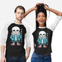 Sans Lazy Bones-unisex baseball tee-Alundrart