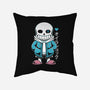 Sans Lazy Bones-none removable cover throw pillow-Alundrart