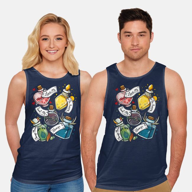 Magic Potions-unisex basic tank-Vallina84