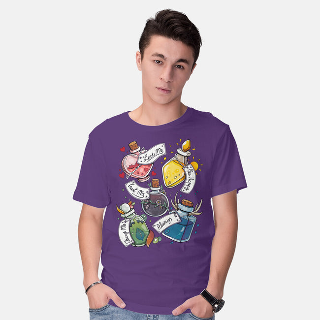 Magic Potions-mens basic tee-Vallina84