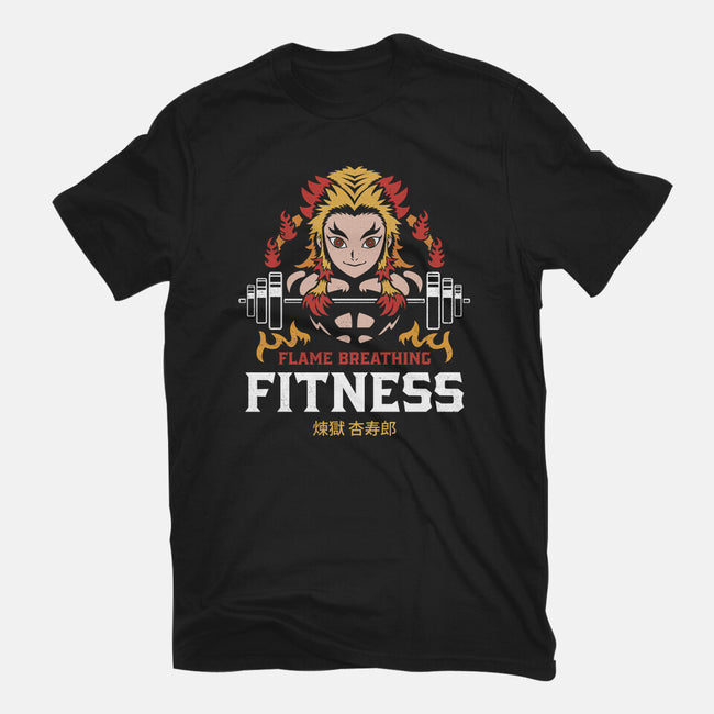 Flame Breathing Fitness-mens premium tee-Logozaste