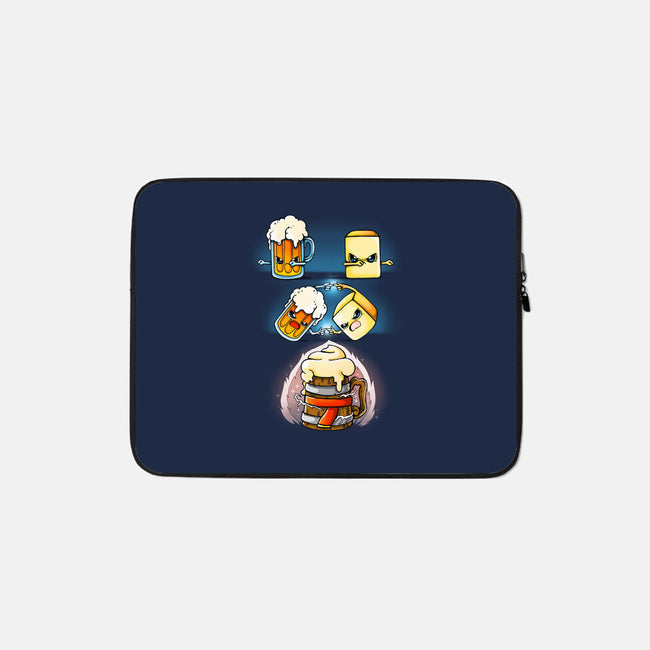 Butter Beer Fusion-none zippered laptop sleeve-Vallina84