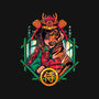Inner Samurai Tiger-none glossy sticker-Bruno Mota