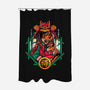 Inner Samurai Tiger-none polyester shower curtain-Bruno Mota