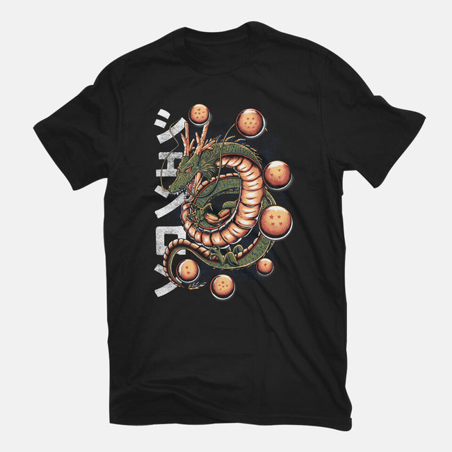 The Dragon God-mens basic tee-Knegosfield