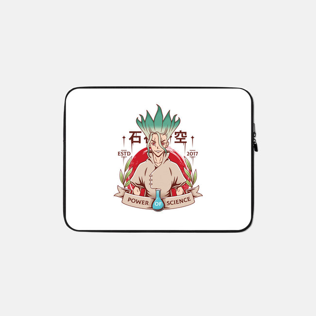 The Power Of Science-none zippered laptop sleeve-Alundrart