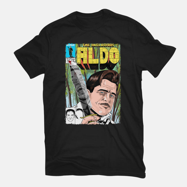 The Inglorious Aldo-mens heavyweight tee-MarianoSan