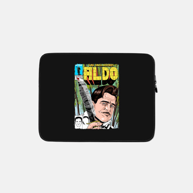The Inglorious Aldo-none zippered laptop sleeve-MarianoSan