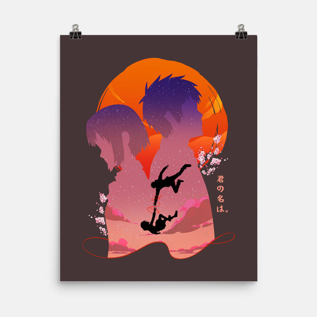 Kimi No Na Wa-none matte poster-rondes