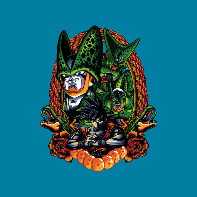 Android Eater-none stretched canvas-Badbone Collections