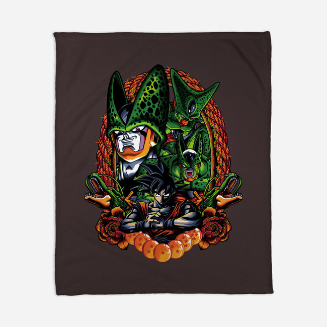 Android Eater-none fleece blanket-Badbone Collections