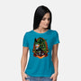 Android Eater-womens basic tee-Badbone Collections