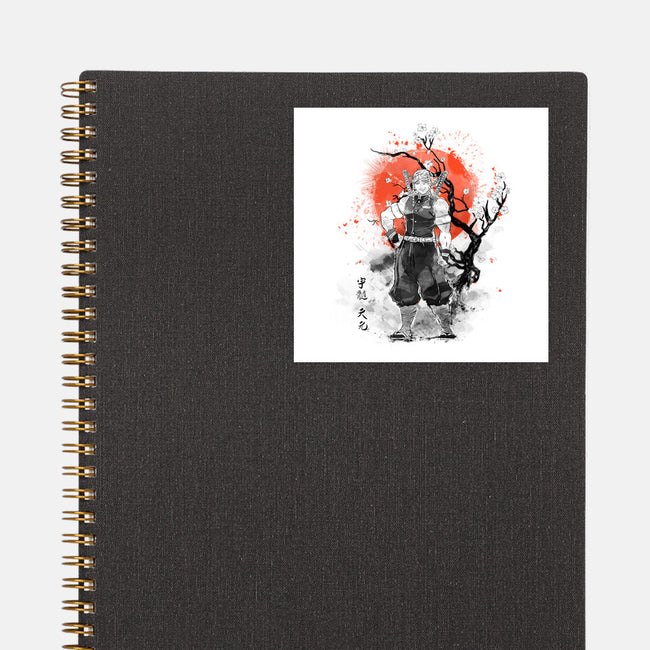 Uzui At Sakura Tree-none glossy sticker-IKILO