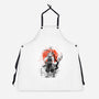 Uzui At Sakura Tree-unisex kitchen apron-IKILO