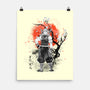 Uzui At Sakura Tree-none matte poster-IKILO