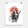 Uzui At Sakura Tree-none matte poster-IKILO